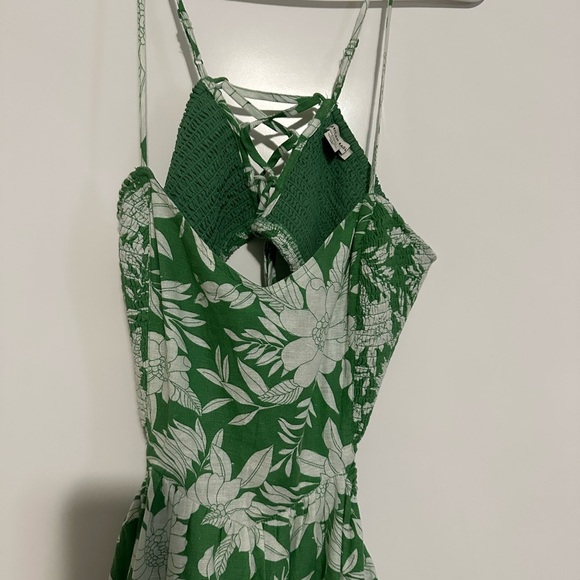 American Eagle Outfitters Green Floral Dress - Picture 5 of 10